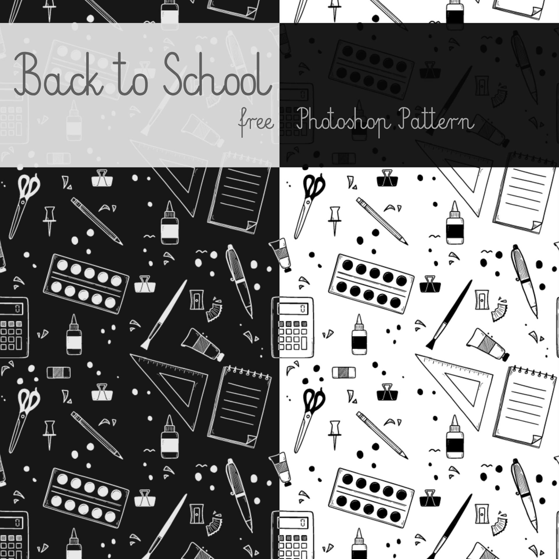 Back to School Free Pattern
