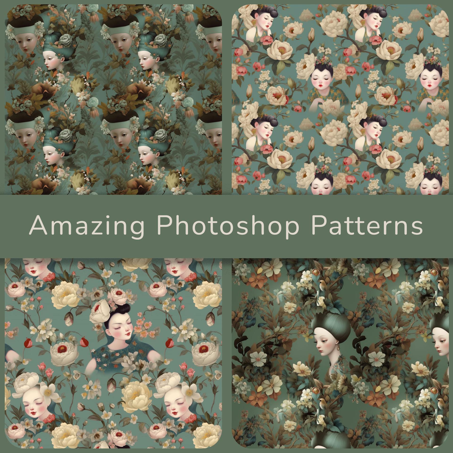 Vintage Extraordinaire Photoshop Patterns
