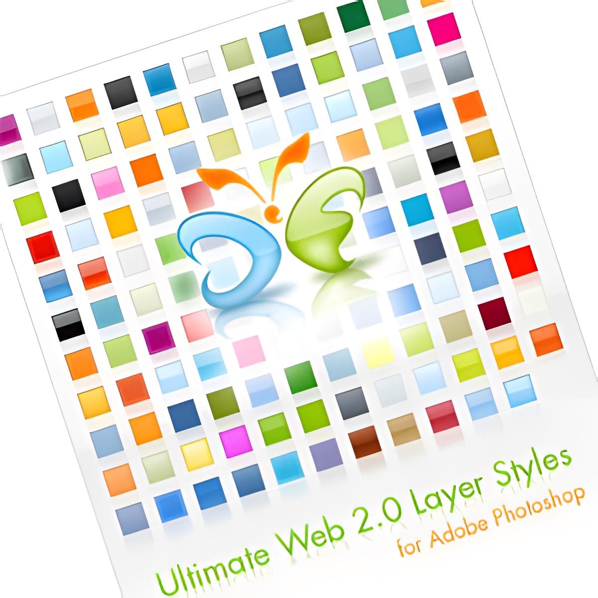 Ultimate Web 2.0 Layer Styles - Photoshop style preview