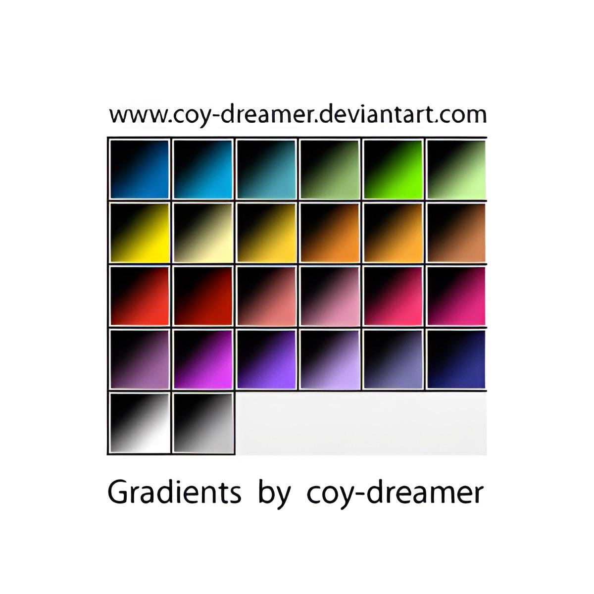 26 Gradients - Photoshop style preview