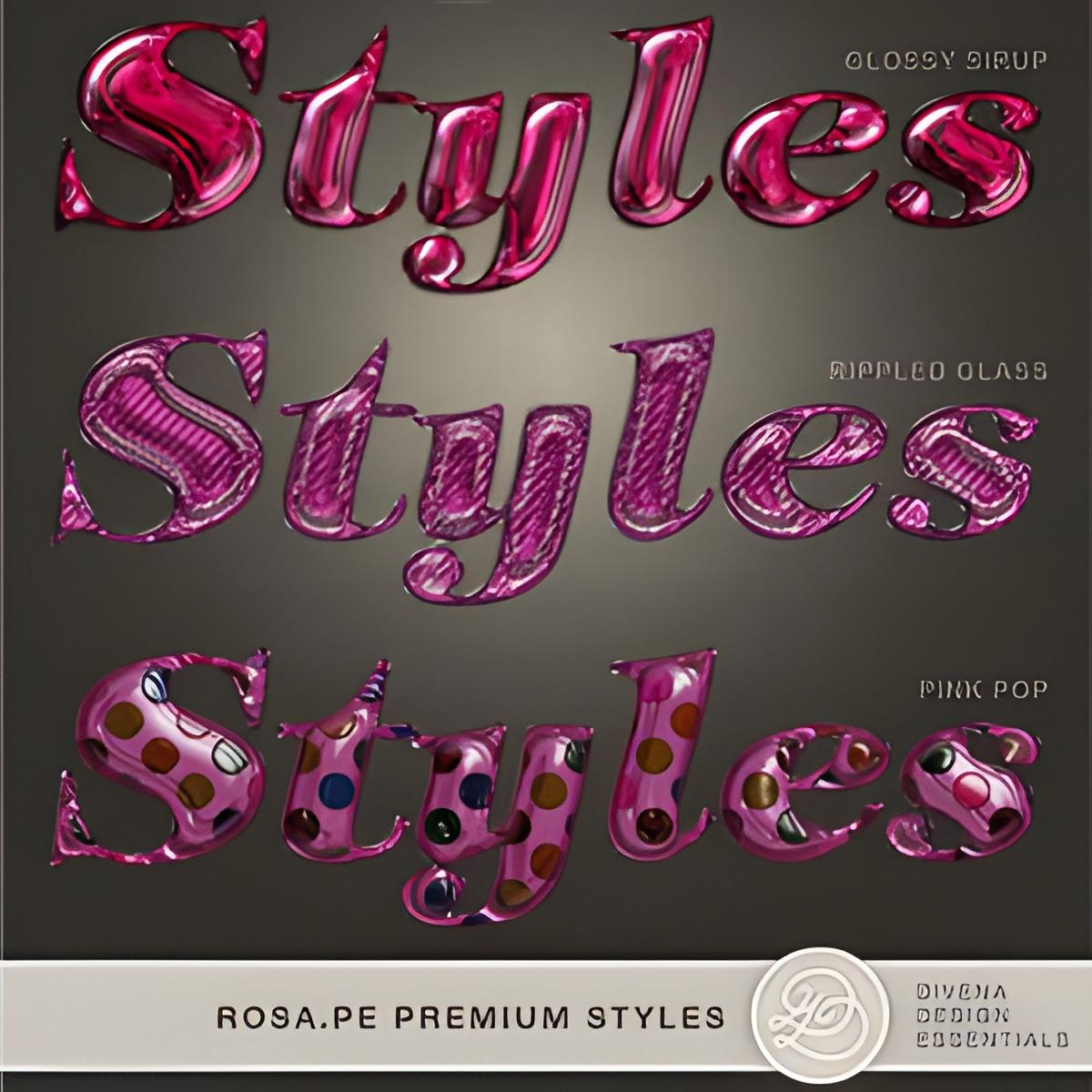 Free Premium Photoshop Styles - Photoshop style preview