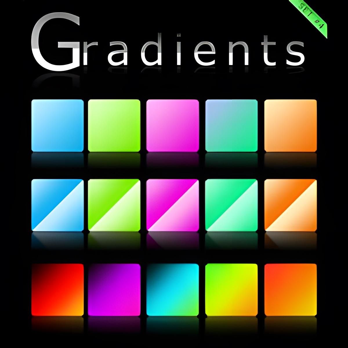 Gradients Set 4 by Roamn - Photoshop style preview