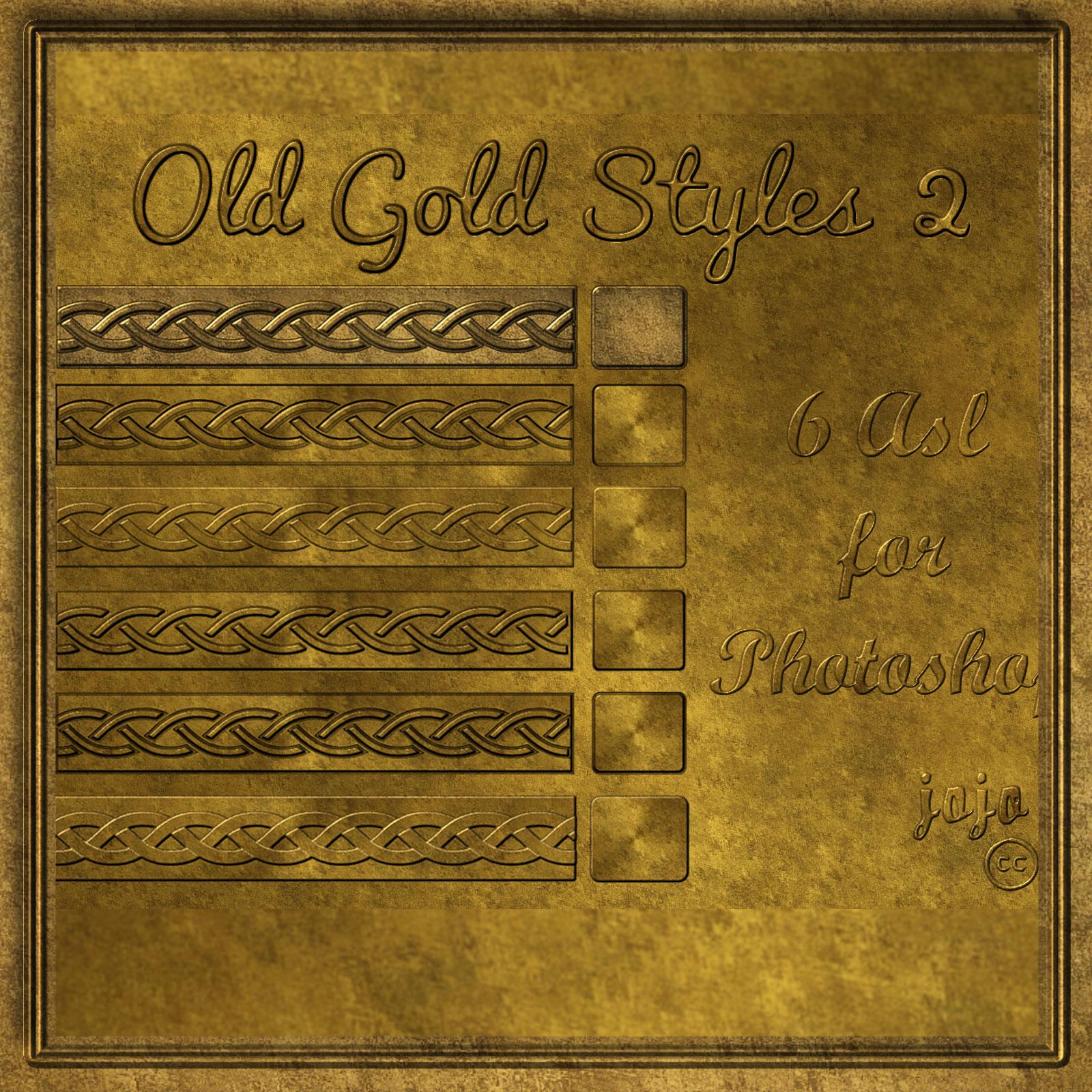 Old Gold Photoshop Style 2
